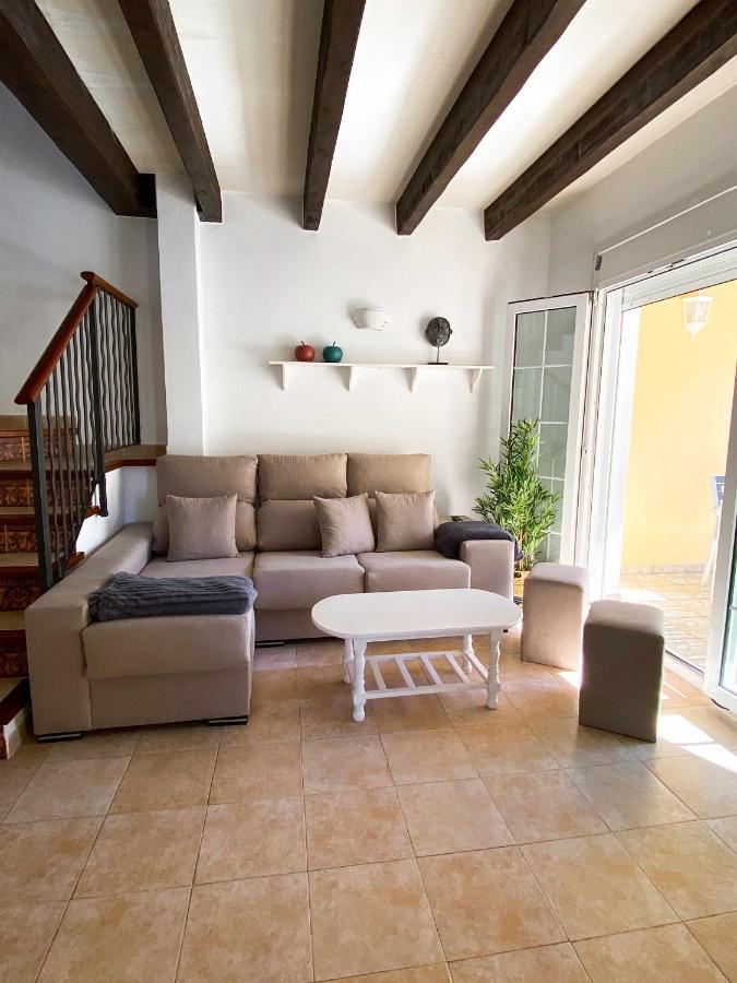 Chalet Villafranca Menorca con piscina privada Cala en Bosch Esterno foto